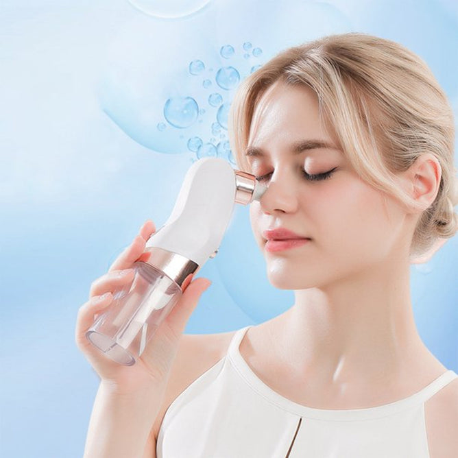 Bubble beauty instrument – deep cleansing facial device with hydrating bubbles for skin rejuvenation and glow care in UAE