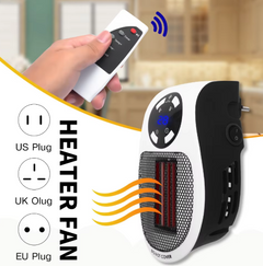 Compact portable heater for home and office – energy-efficient, space-saving heating solution for warmth in UAE's cooler seasons