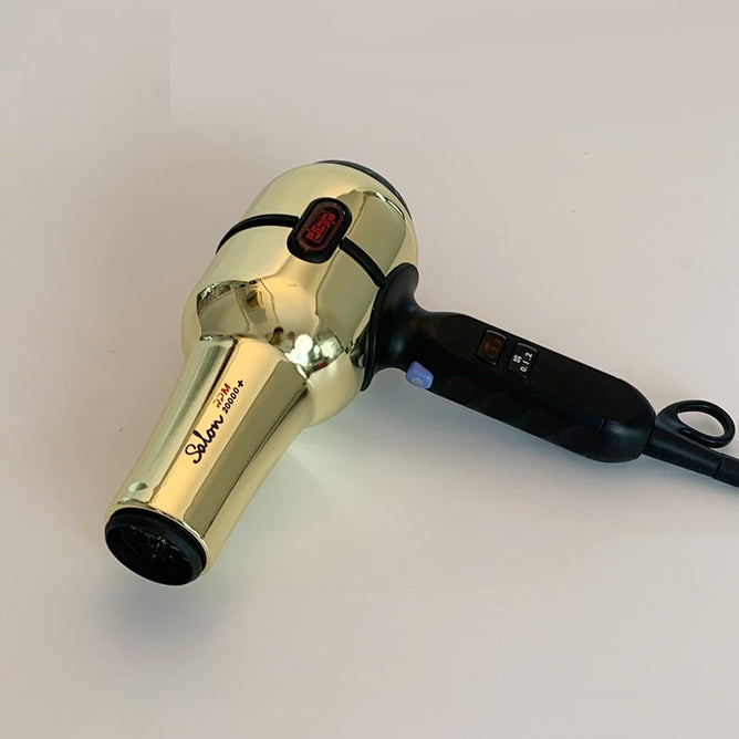 DSP hair dryer with powerful airflow and ionic technology for fast, frizz-free drying