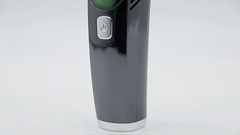 Hair clipper with built-in vacuum for mess-free haircutting and beard trimming at home