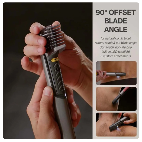 Multifunctional haircut and shaver tool for precise trimming and grooming