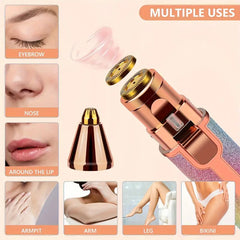 Painless hair remover for gentle and effective hair removal on sensitive skin