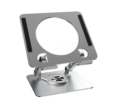 Portable tablet stand for adjustable viewing – lightweight, foldable holder for iPad and Android tablets, perfect for travel and home use in UAE