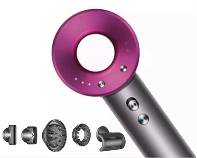 Super hair dryer with fast drying and ionic technology for frizz-free styling