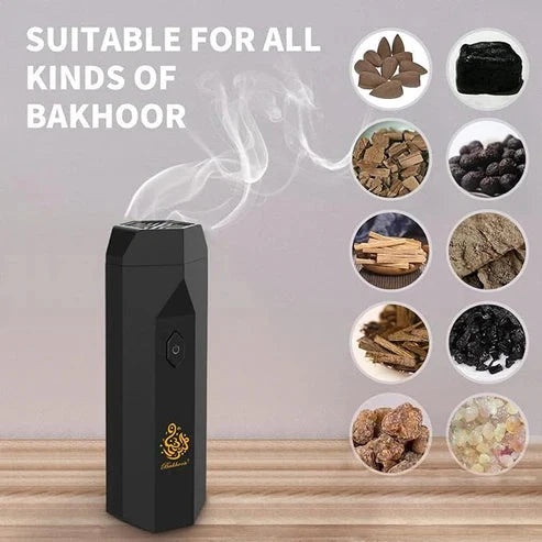 Hair Bakhoor for long-lasting fragrance infusion, leaving hair smelling fresh, luxurious, and beautifully scented without residue