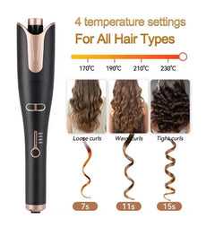 Hair curling iron – professional styling tool for creating smooth, long-lasting curls and waves with even heat distribution