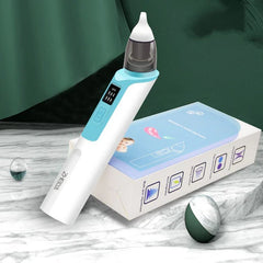 Electric nasal aspirator for babies – gentle and hygienic household nose cleaner designed for safe and effective mucus removal
