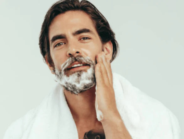 Nitro Beard color shampoo original formula for natural-looking beard coloring
