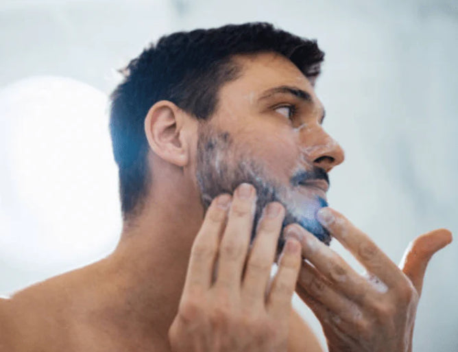 Nitro Beard color shampoo original formula for natural-looking beard coloring